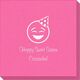 Party Hat Emoji Linen Like Napkins Image 2 of 2